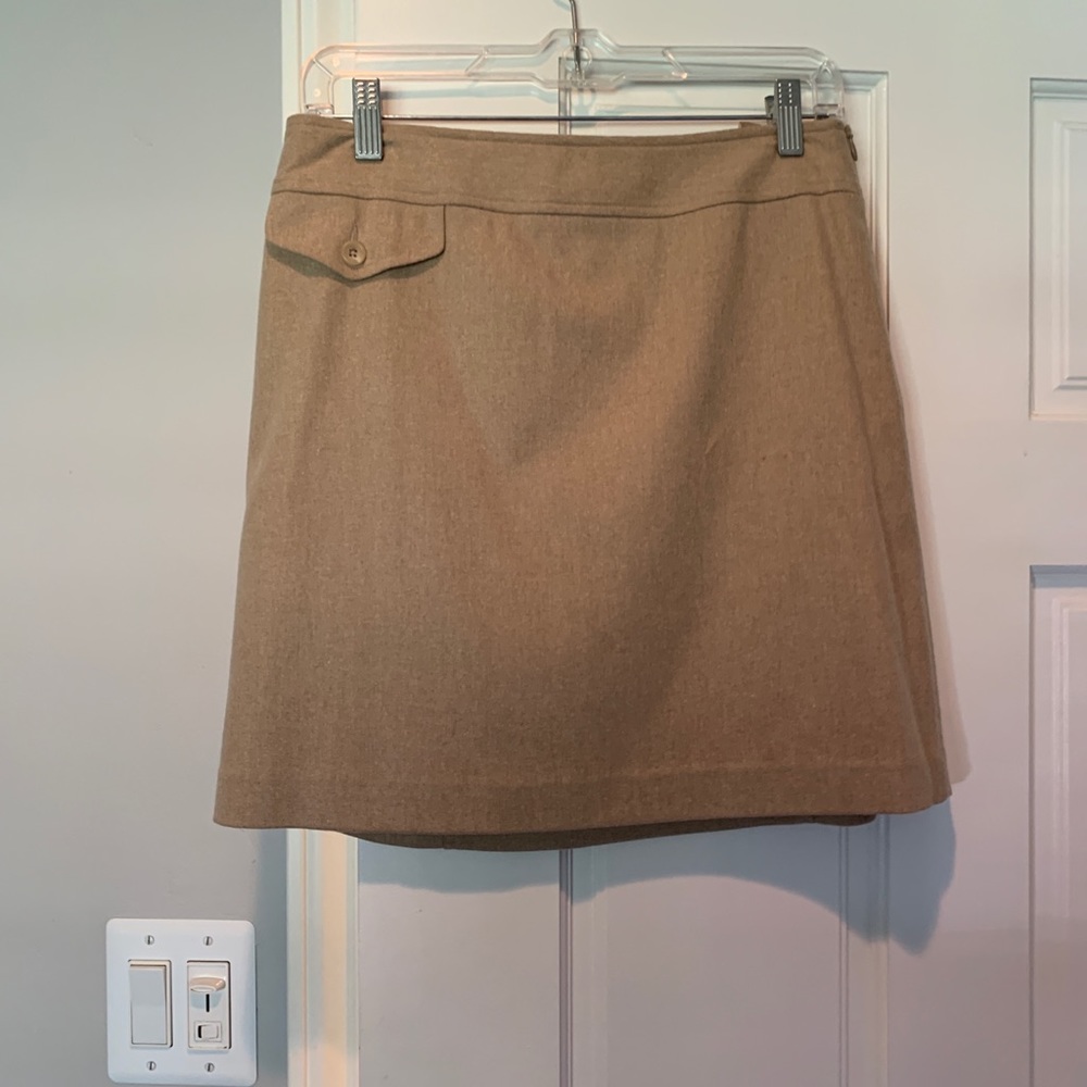 Wool skirt